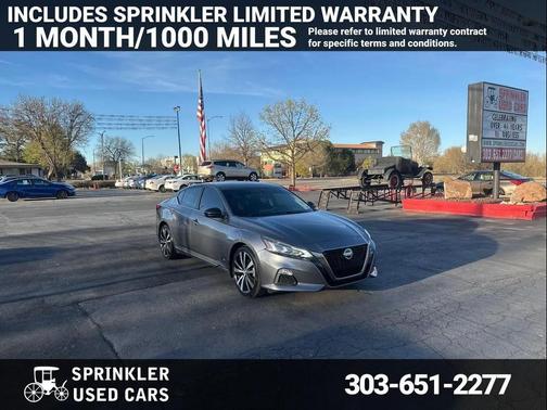 Gun Metallic 2019 Nissan Altima 2.5 SR