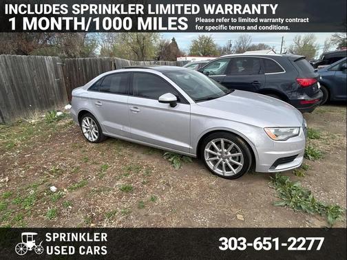 Silver 2015 Audi A3 1.8T Premium