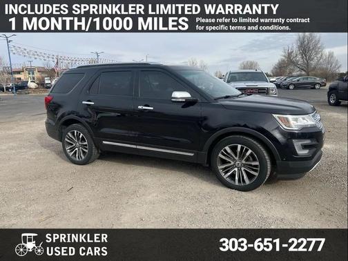 2017 Ford Explorer Platinum