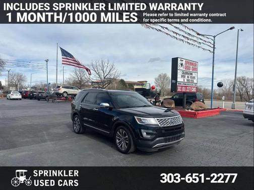 2017 Ford Explorer Platinum