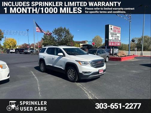 2018 GMC Acadia SLE-2