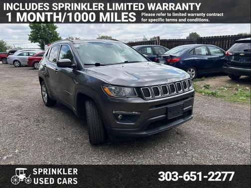Gray 2021 Jeep Compass Latitude