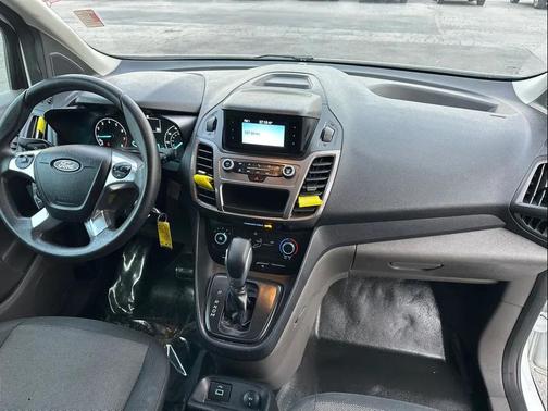Frozen White 2020 Ford Transit Connect XL Cargo Van