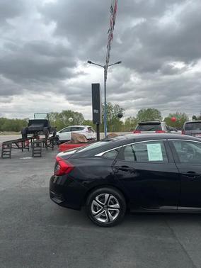 Crystal Black Pearl 2018 Honda Civic LX