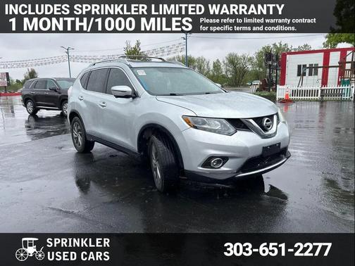 Brilliant Silver 2016 Nissan Rogue SL