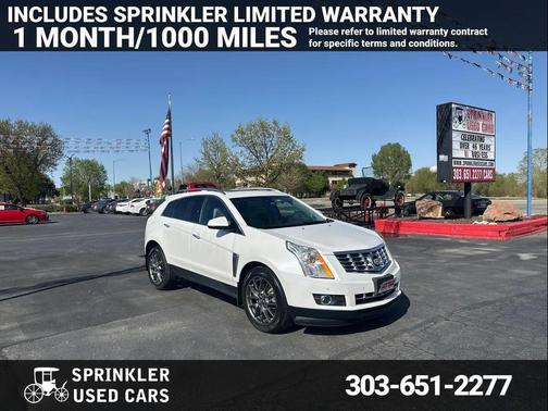 Platinum Ice Tricoat 2016 Cadillac SRX Premium Collection