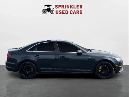 Black 2018 Audi A4 2.0T Premium