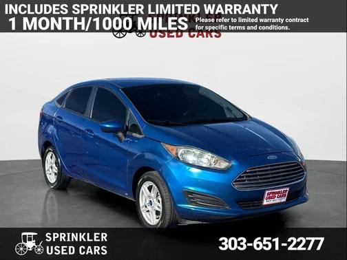 Lightning Blue Metallic 2018 Ford Fiesta SE