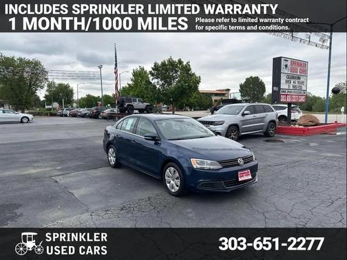Tempest Blue Metallic 2013 Volkswagen Jetta SE