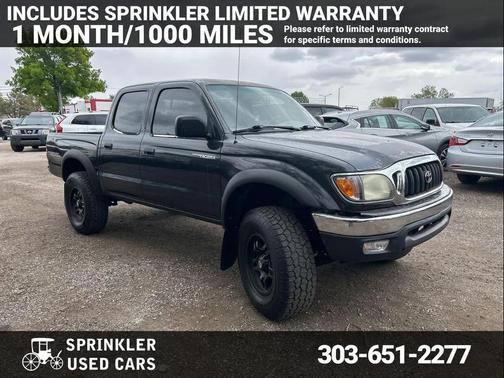 Black Sand Pearl 2003 Toyota Tacoma Double Cab