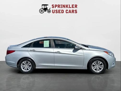 Radiant Silver 2011 Hyundai SONATA GLS