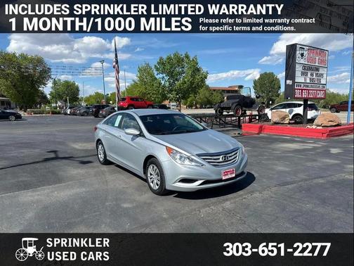 Radiant Silver 2011 Hyundai SONATA GLS