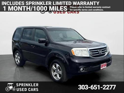 Crystal Black Pearl 2012 Honda Pilot EX-L