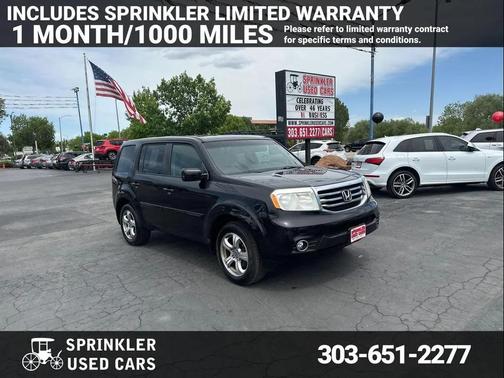 Crystal Black Pearl 2012 Honda Pilot EX-L