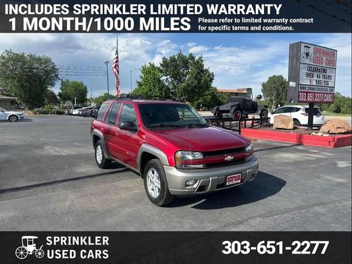 Majestic Red Metallic 2003 Chevrolet Trailblazer LTZ