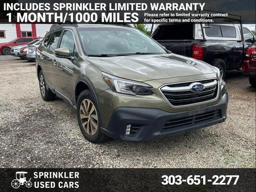 Autumn Green Metallic 2021 Subaru Outback Premium