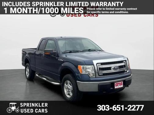 Blue 2013 Ford F-150 XLT