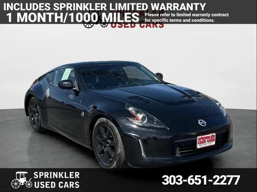 Magnetic Black 2018 Nissan 370Z Sport