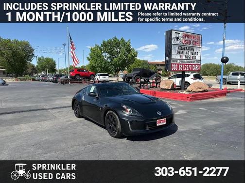 Magnetic Black 2018 Nissan 370Z Sport