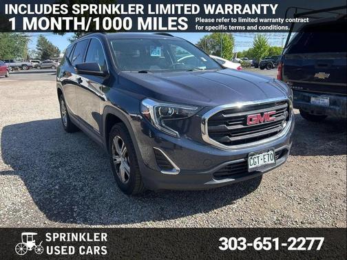 Gray 2018 GMC Terrain SLE