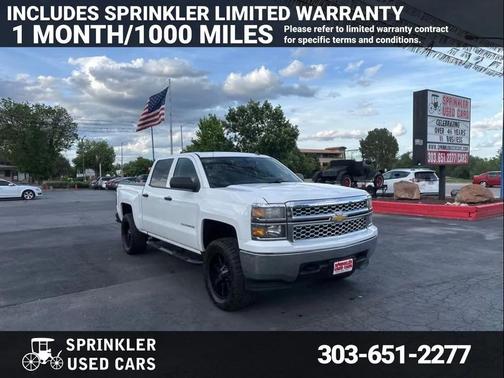 Summit White 2014 Chevrolet Silverado 1500 1LT