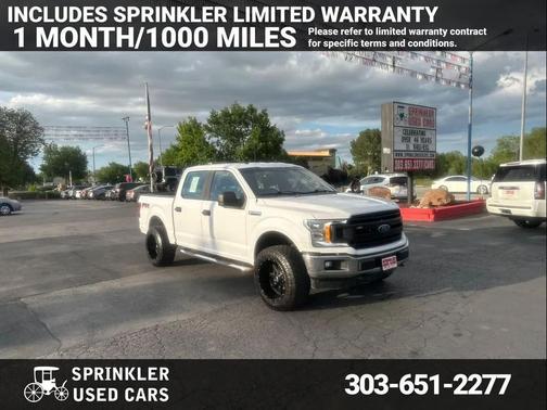 Oxford White 2018 Ford F-150 XL