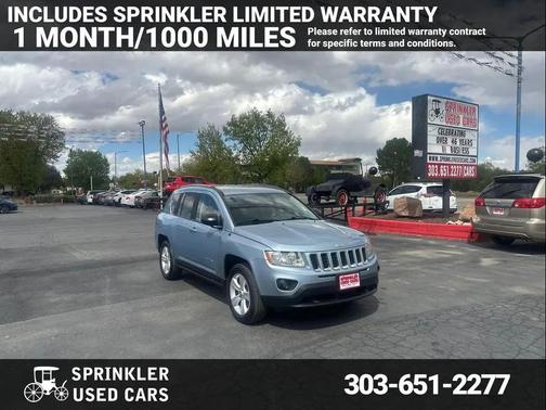 Winter Chill Pearlcoat 2013 Jeep Compass Latitude