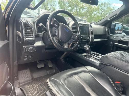 Shadow Black 2018 Ford F-150 Platinum