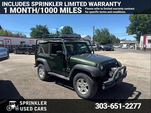 Green 2007 Jeep Wrangler X