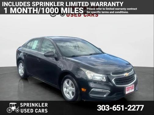 Black Granite Metallic 2016 Chevrolet Cruze Limited 1LT