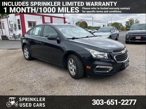 Black Granite Metallic 2016 Chevrolet Cruze Limited 1LT