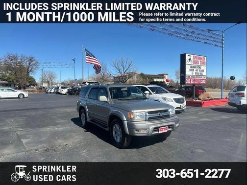 2001 Toyota 4Runner Limited