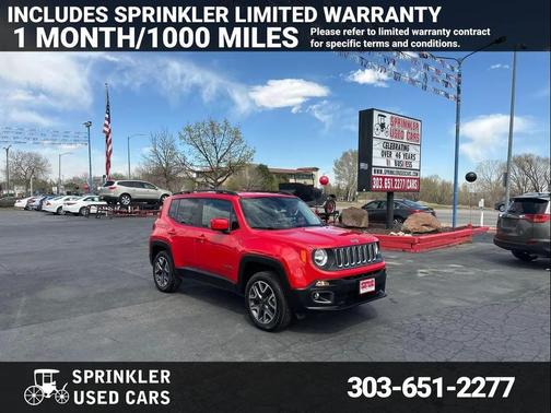 Colorado Red 2015 Jeep Renegade Latitude