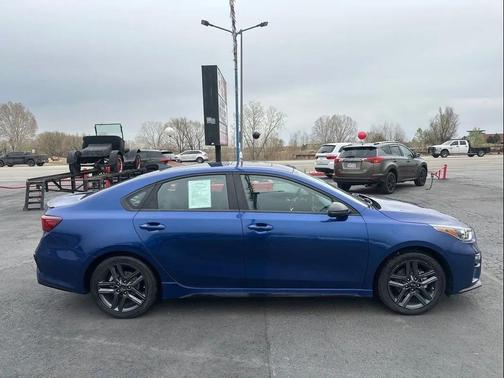 Deep Sea Blue 2021 Kia Forte GT-Line