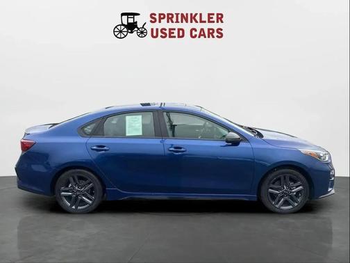 Deep Sea Blue 2021 Kia Forte GT-Line