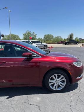Velvet Red Pearlcoat 2015 Chrysler 200 Limited