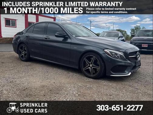 Steel Gray Metallic 2016 Mercedes-Benz C-Class 4MATIC