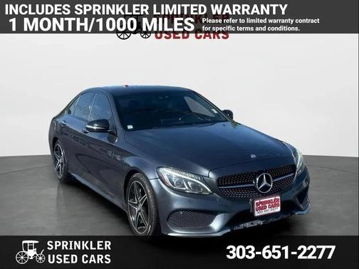 Steel Gray Metallic 2016 Mercedes-Benz C-Class 4MATIC