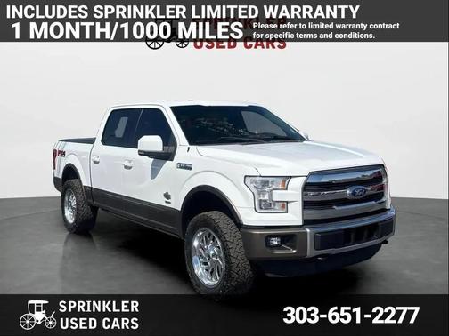 White 2015 Ford F-150 King Ranch