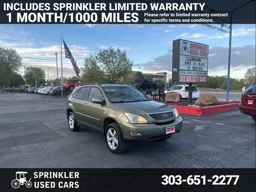 Green 2008 Lexus RX 350 Base