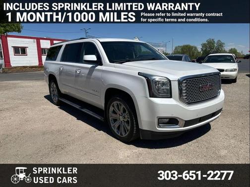 White 2017 GMC Yukon XL Denali