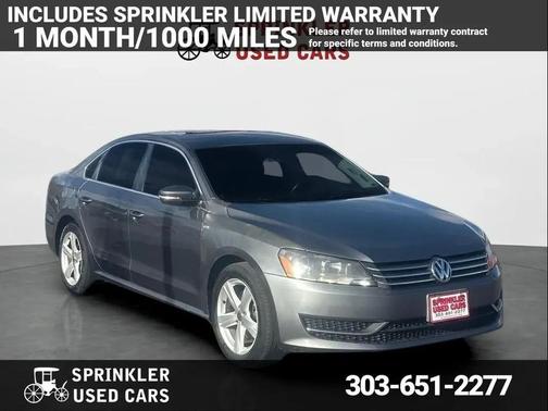 Silver 2014 Volkswagen Passat 1.8T S