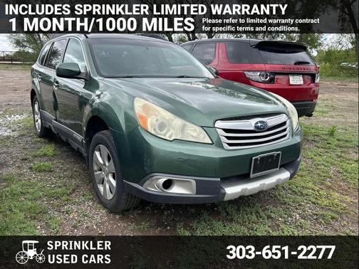 Cypress Green Pearl 2010 Subaru Outback 2.5 i Limited