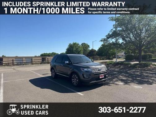 2016 Ford Explorer Platinum
