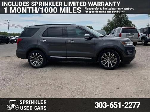2016 Ford Explorer Platinum