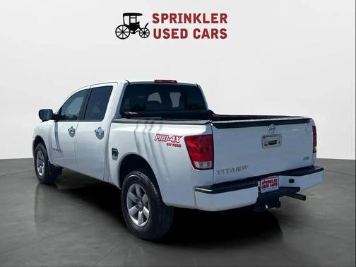 Glacier White 2015 Nissan Titan S