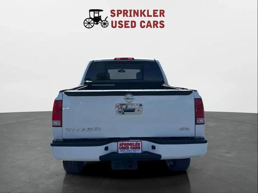 Glacier White 2015 Nissan Titan S