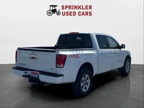 Glacier White 2015 Nissan Titan S