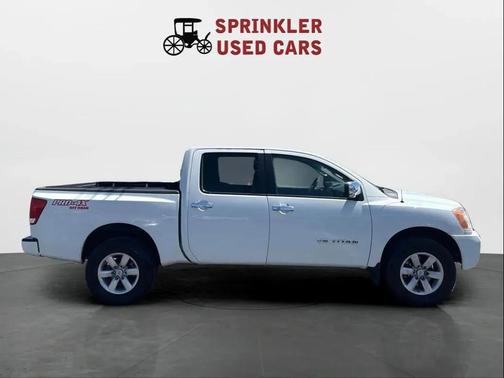 Glacier White 2015 Nissan Titan S