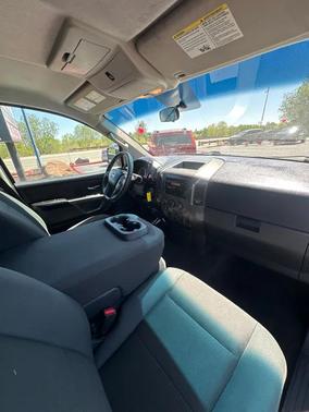 Glacier White 2015 Nissan Titan S